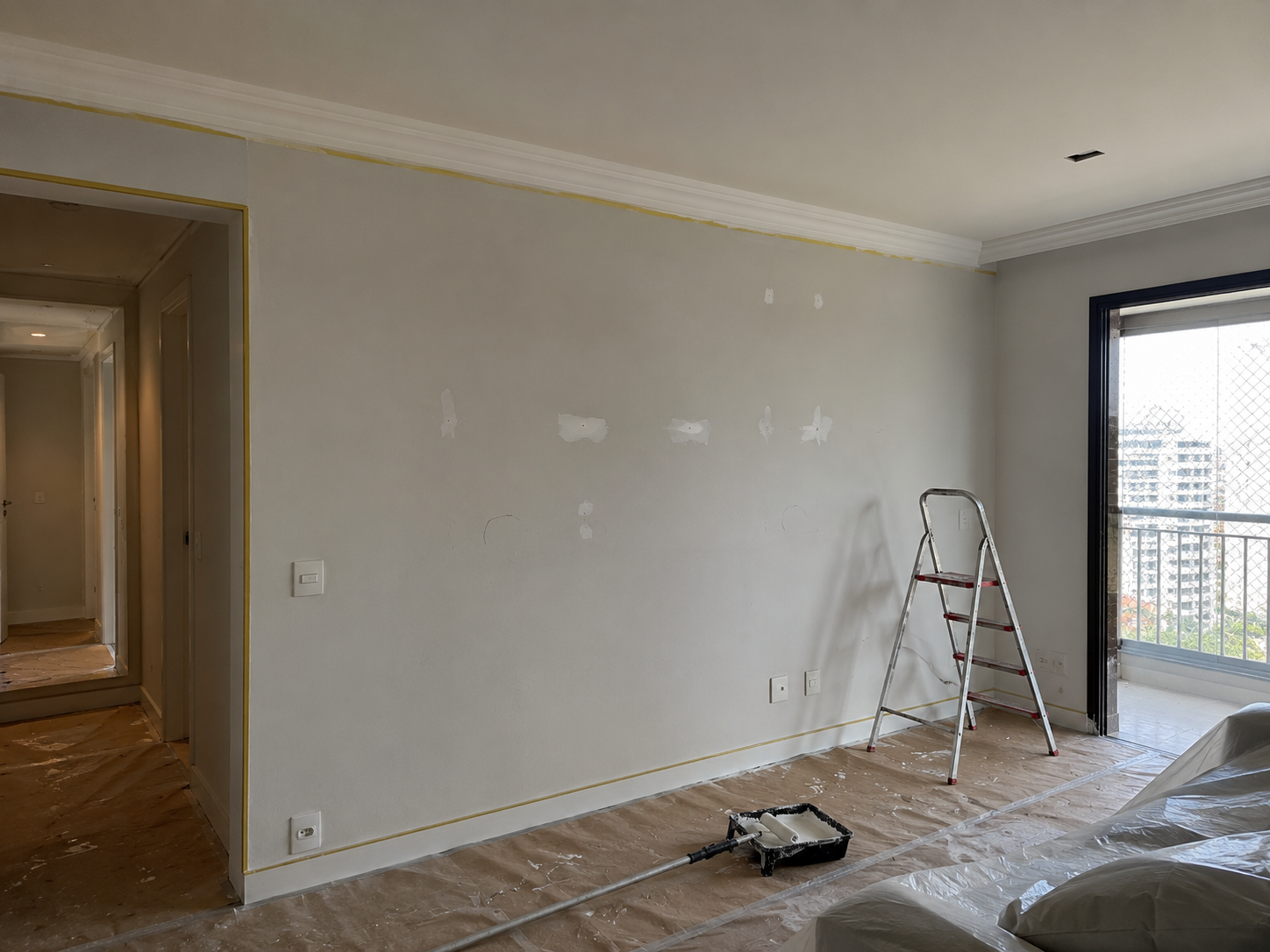 Ambiente antes da pintura